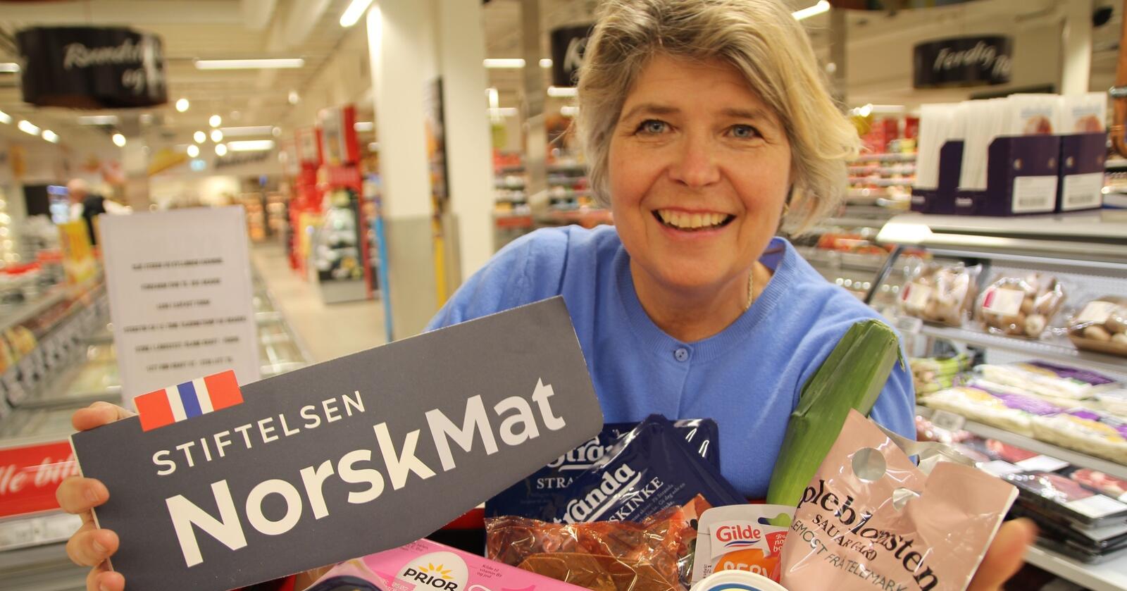 Nina Sundqvist, administrerende direktør i Matmerk som nå skifter navn. Foto: Matmerk