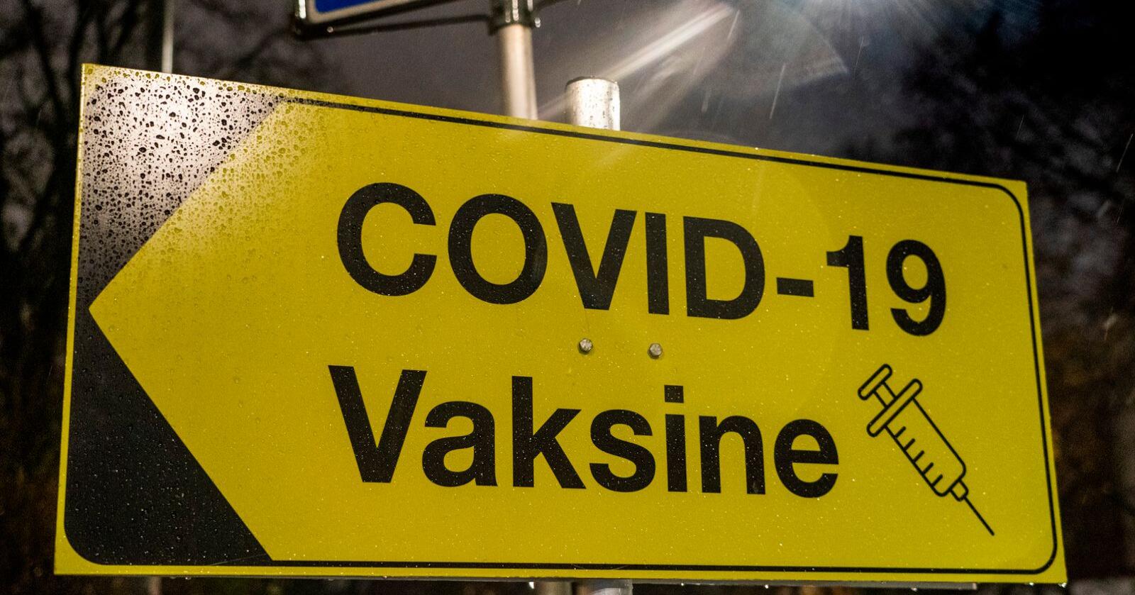 Enveis i vaksinepolitikken er dumt, skriver innsenderen. Foto: Terje Pedersen / NTB