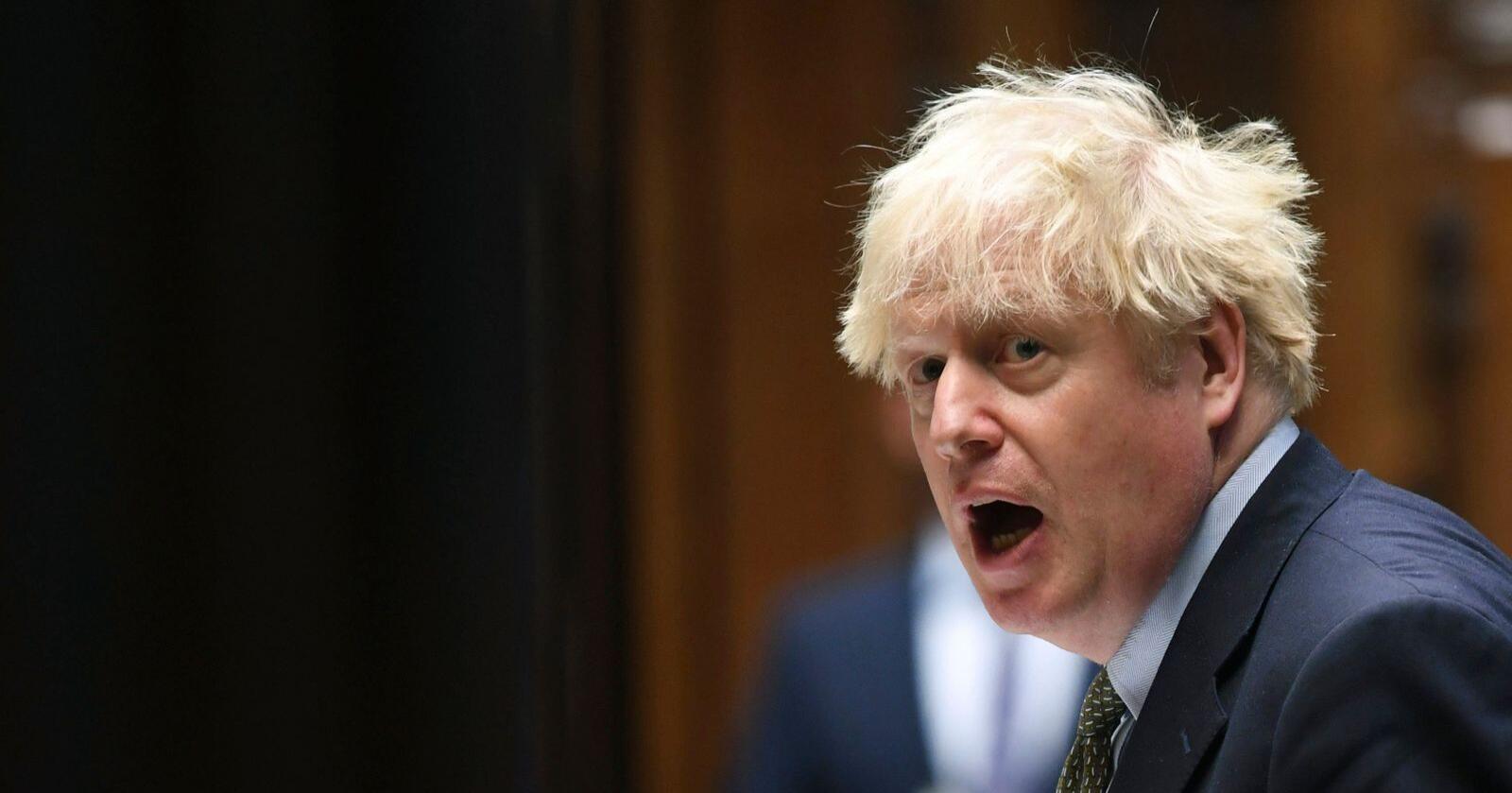 Et annet fokus: Mens Høyre er mest opptatt av å bremse svært lave matprisøkninger, legger den konservative regjeringssjefen Boris Johnson opp til å bedre matproduksjonens kår. Foto: Jessica Taylor/UK Parliament via AP