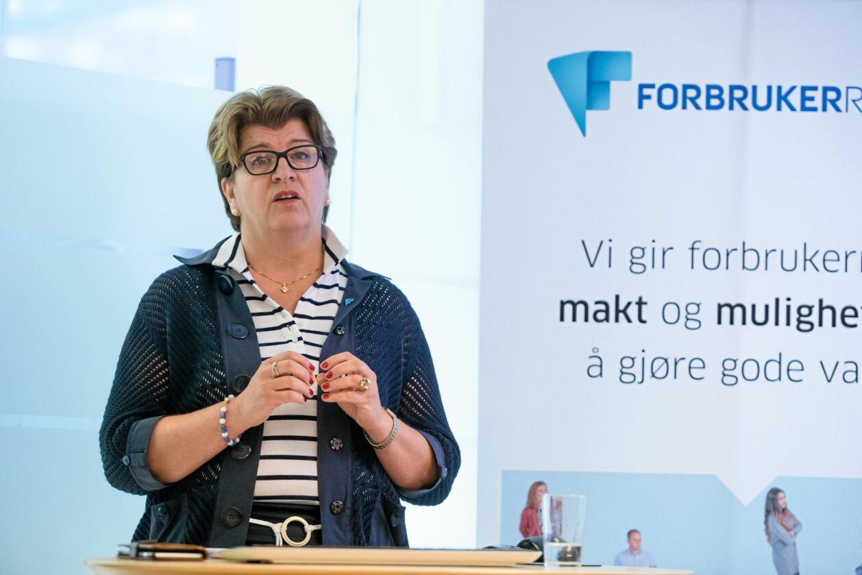 Portvaktar: Direktør Randi Flesland i Forbrukarrådet har vorte daglegvareportalens portvaktar, på kostnad av kvalitet, lokalmat og økologiske varer. Foto: Audun Braastad / NTB Scanpix