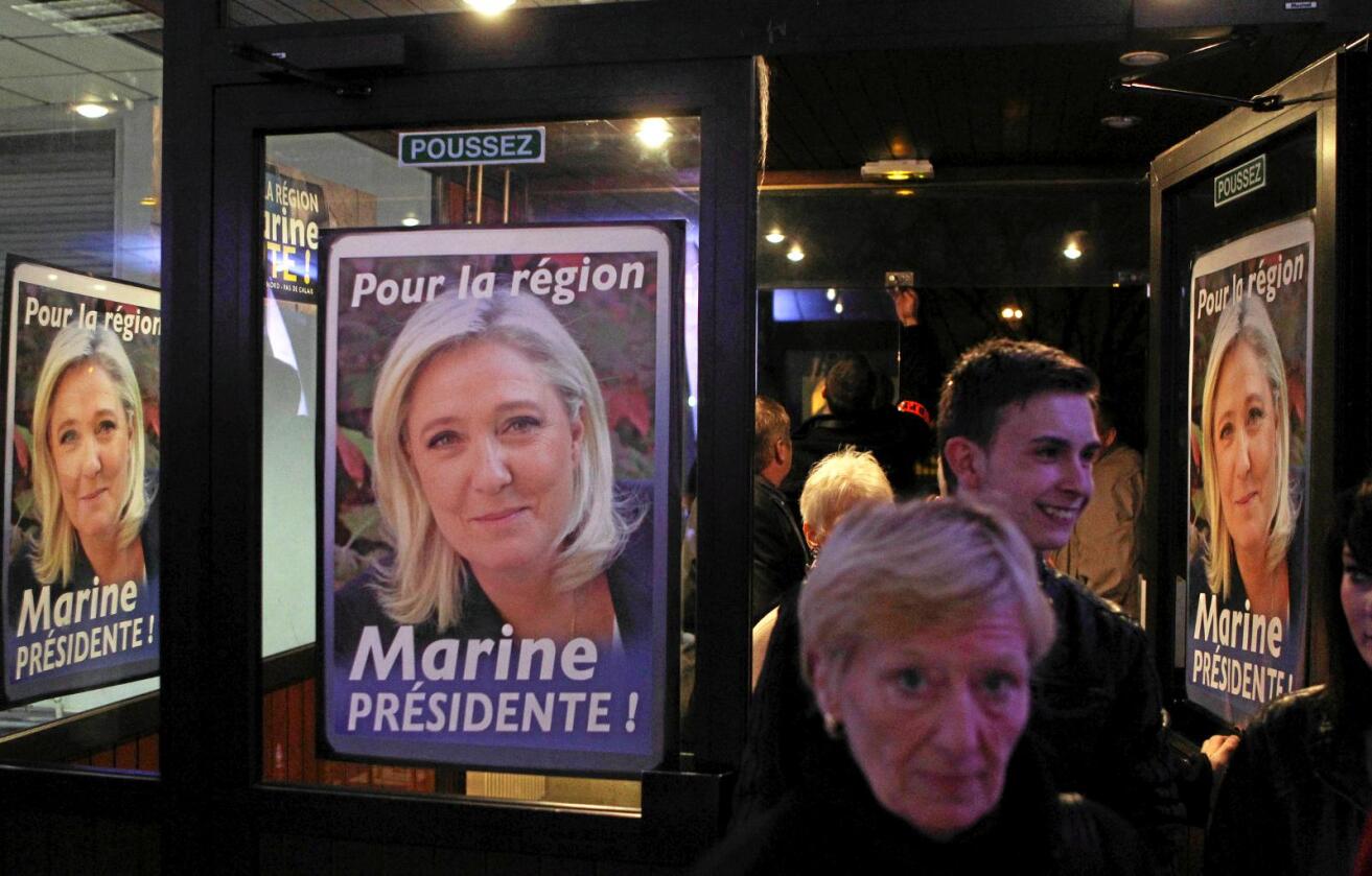 Neste?: Frankrike kan være neste land som får sin Trump - i form av Marine Le Pen, skriver innsenderen. Foto: Reuters/NTB scanpix