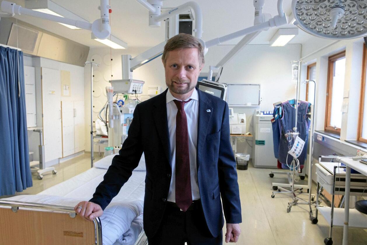 Helse- og omsorgsminister Bent Høie (H) avklarer i dag hvilke sykehus som skal akuttkirurgi eller ikke. Foto: Ole Gunnar Onsøien / NTB scanpix