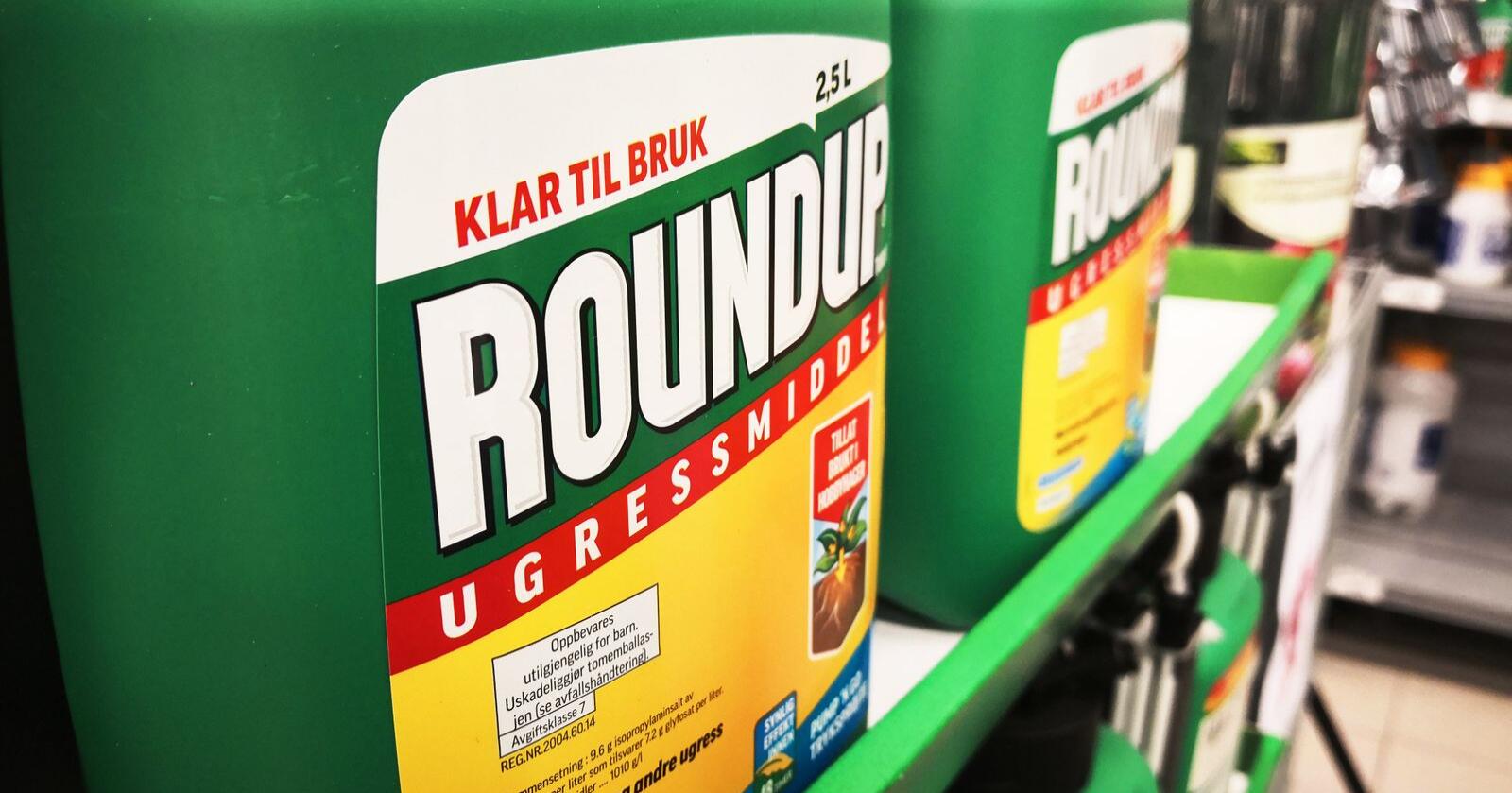 Domstolen gir ingen forklaring på hvorfor de ikke vil behandle anken fra tyske Bayer, som eier Roundup-produsenten Monsanto. (Foto: Jon-Fredrik Bækgaard Klausen)