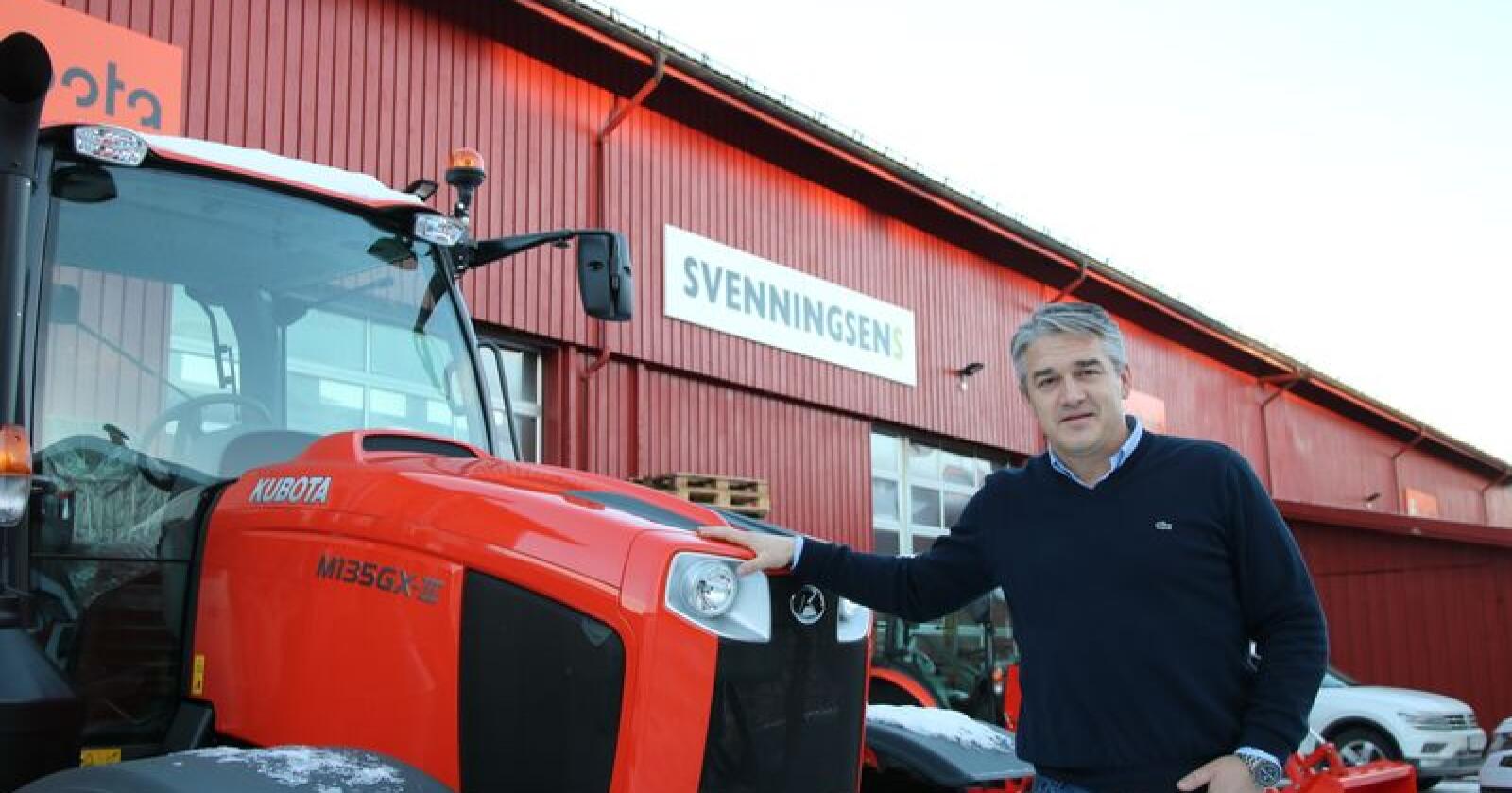 Kjetil Nilsson er daglig leder i tidligere Svenningsens Maskinforretning, nå Nellemann Machinery AS. (Arkivfoto)