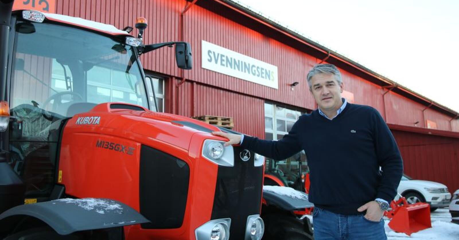 Kjetil Nilsson er ansatt som daglig leder hos Svenningsens. – 2019 blir et år for å stabilisere organisasjonen, sier han.