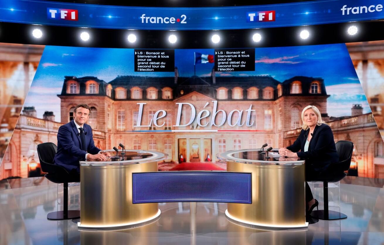 Søndag er det presidentvalg i Frankrike. Foto: Ludovic Marin AP/NTB