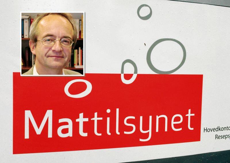 Advokat Brynjar Mørkved meiner organiseringa av Mattilsynet bør vurderast. Montasje. Foto: Jon Rike / Svein Egil Hatlevik