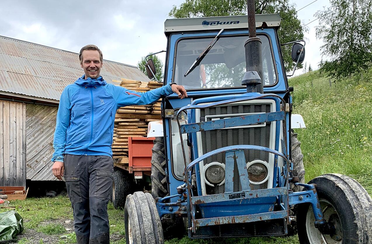 Torbjørn Jøranli innrømmer at han har søkt om nydyrking for å provosere, men at samtidig at han mener alvor med planene. Foto: Privat