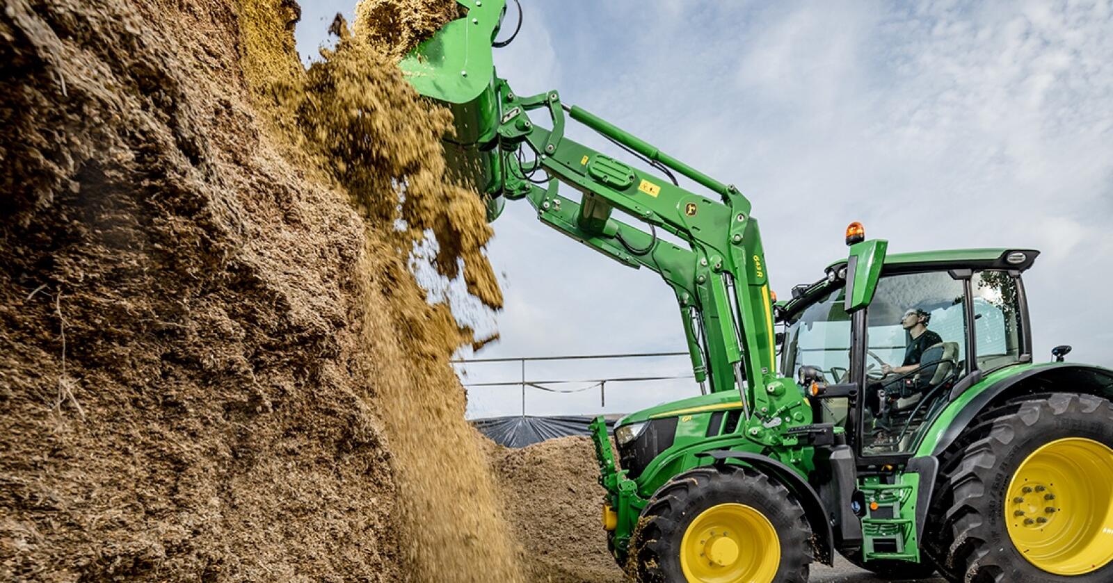 Leder: John Deere leverte flest traktorer i Tyskland i mai, hele 540 stykker.