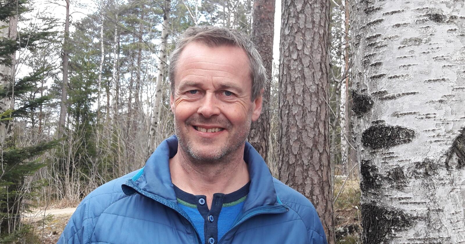Arnodd Håpnes er fagleder for naturmangfold i Naturvernforbundet. Foto: Naturvernforbundet