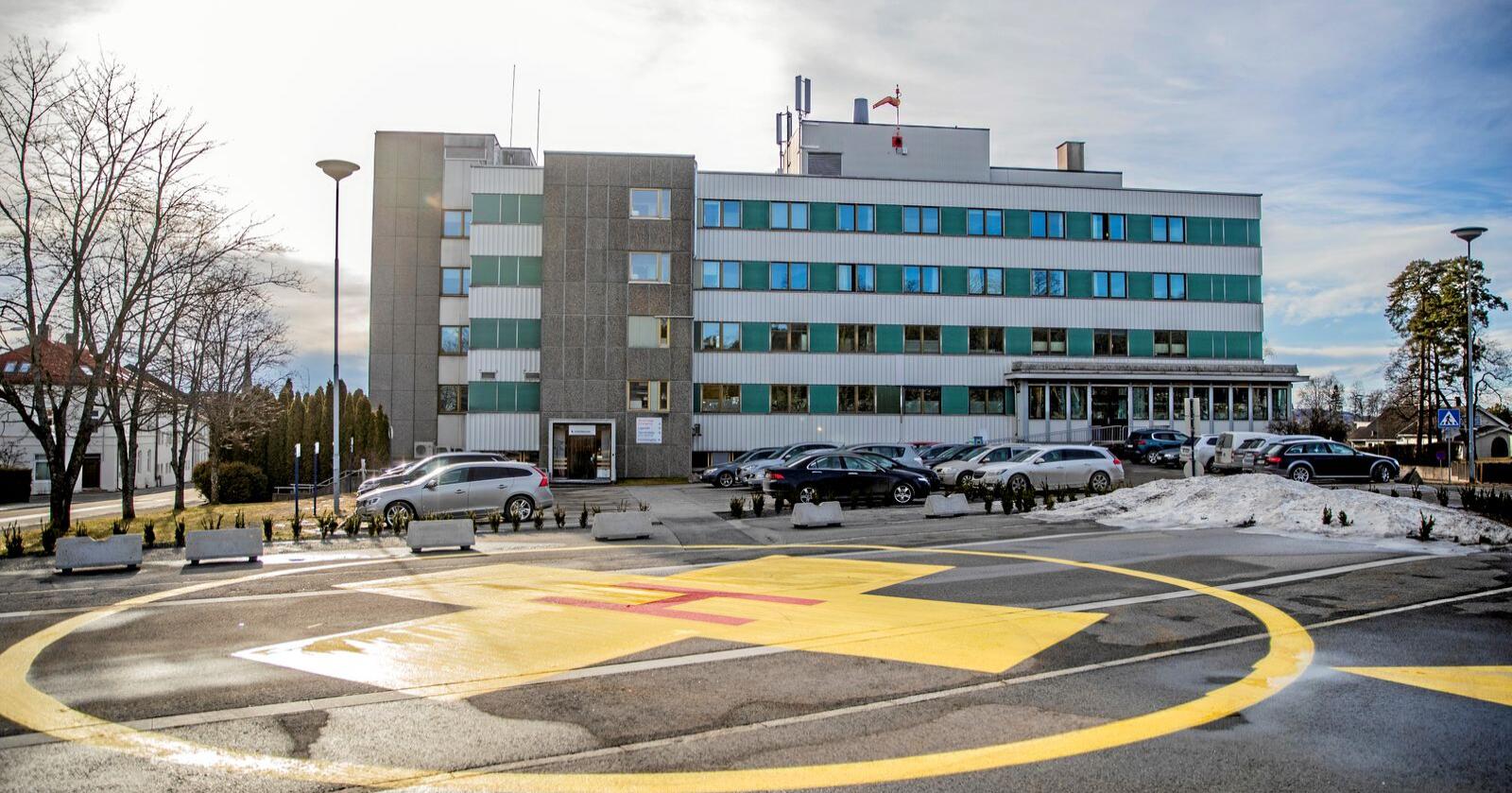 Innsenderen mener Sykehuset Innlandet bør utvide her i Hamar. Foto: Stian Lysberg Solum / NTB