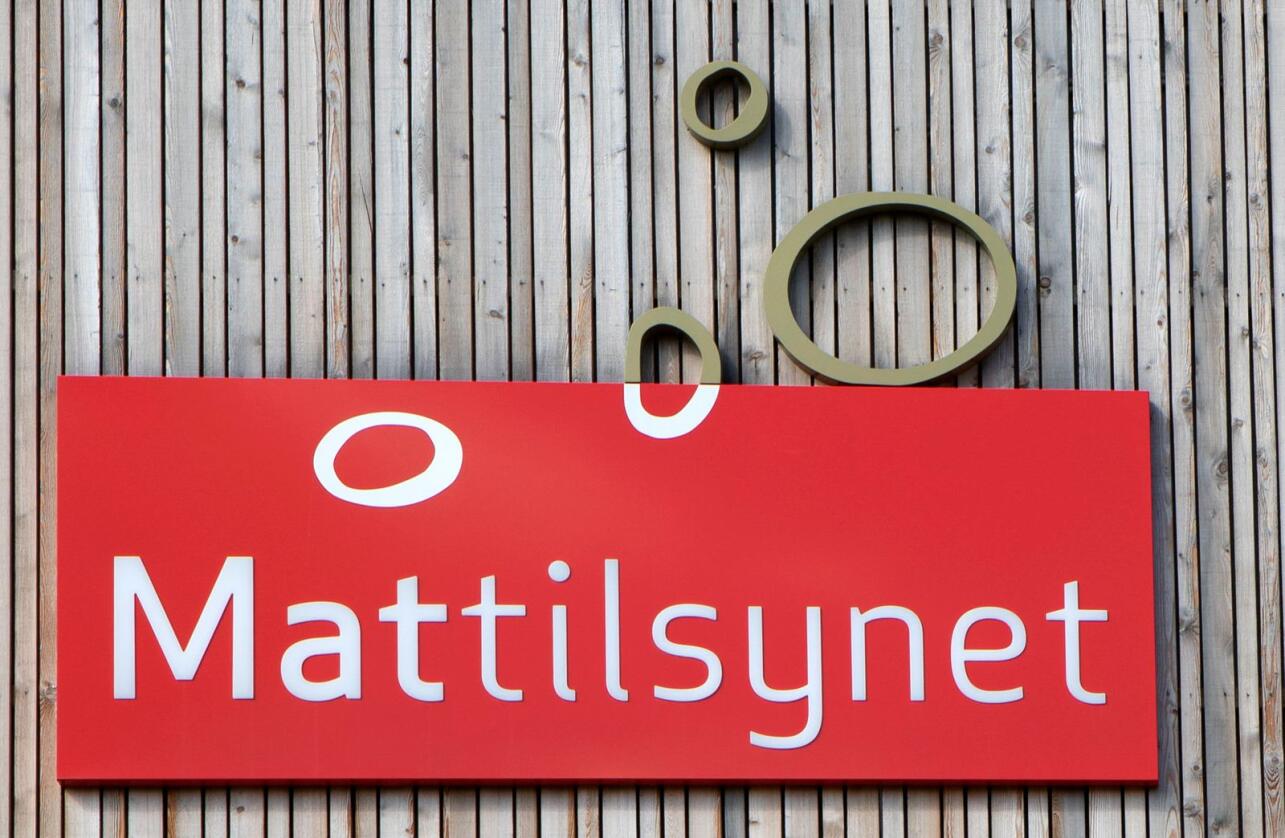 Ålesund 20200730. Mattilsynet logo.Foto: Paul Kleiven / NTB
