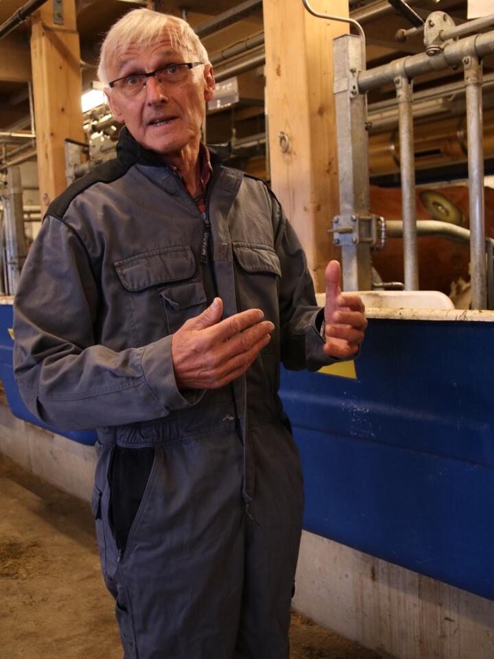 FORSKNING: Stoffskifteavdelinga med fistelerte kyr har vært svært viktig for norsk husdyrforskning, forteller Odd Magne Harstad.
