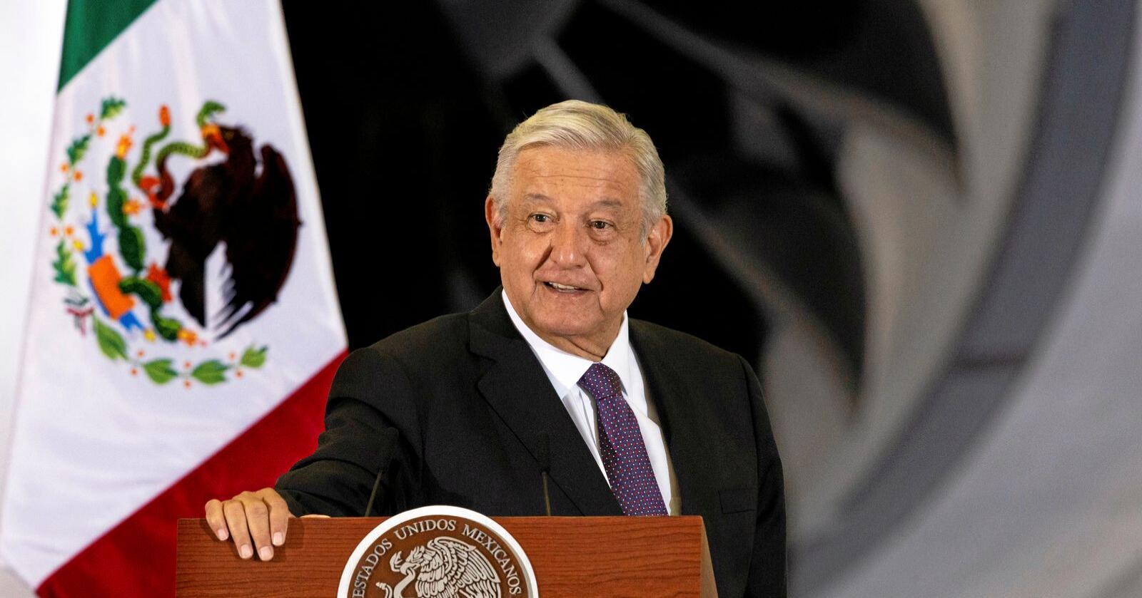 Mexicos president Andres Manuel Lopez Obrador seier landet skal forby glyfosat. 