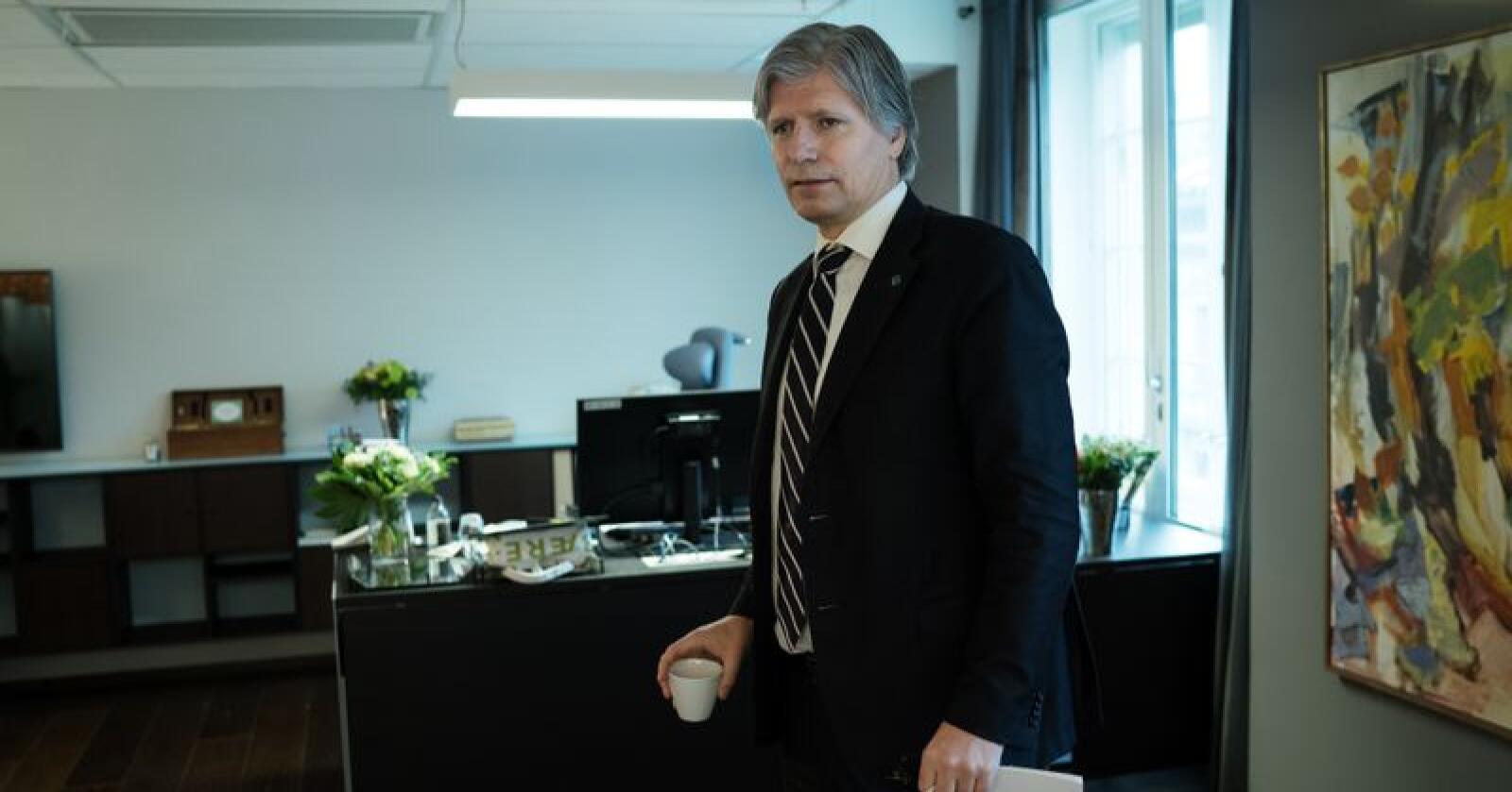 Klima- og miljøminister Ola Elvestuen skal til Nord-Østerdalen søndag. Foto: Ketil Blom Haugstulen