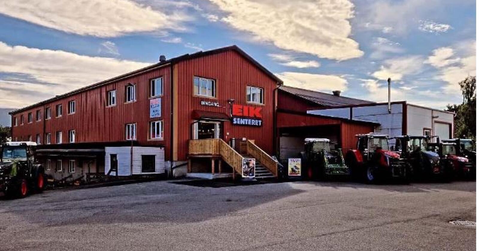 Nyåpning: Eiksenteret i Lier flytter, og har 19. august nyåpning i den gamle konservesfabrikken i Lier