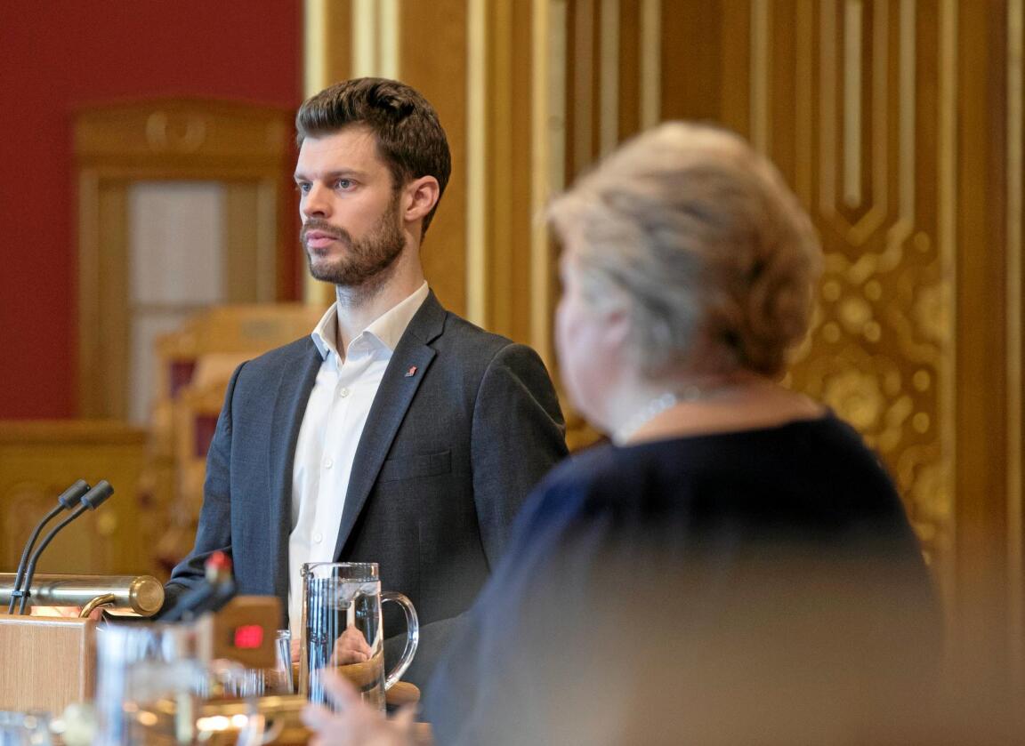 Bekymret for folkestyret: Stortingsrepresentant for Rødt, Bjørnar Moxnes. Foto: Vidar Ruud / NTB scanpix