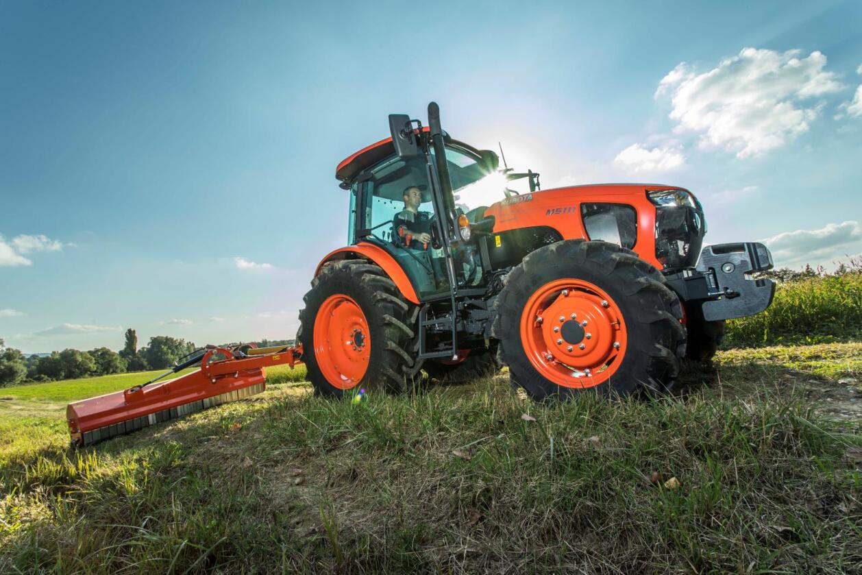 Populær: Kubota-importøren Svenningsen har solgt 20 traktorer allerede av den nye M5-serien, selv om ingen enda er blitt levert til Norge. 