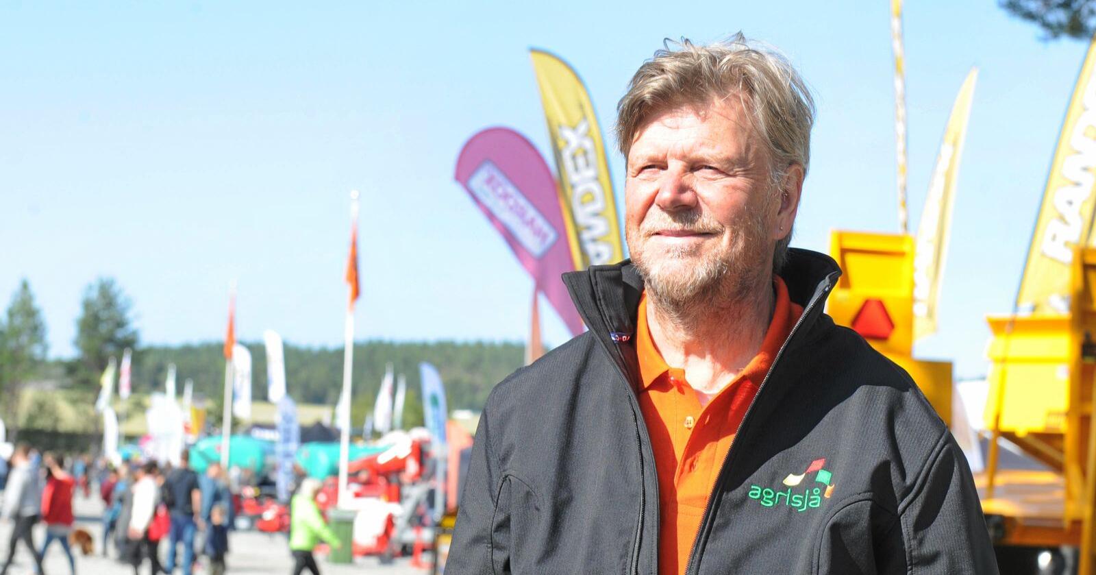 Daglig leder Ole T. Hofstad i Agrisjå. Foto: Agrisjå