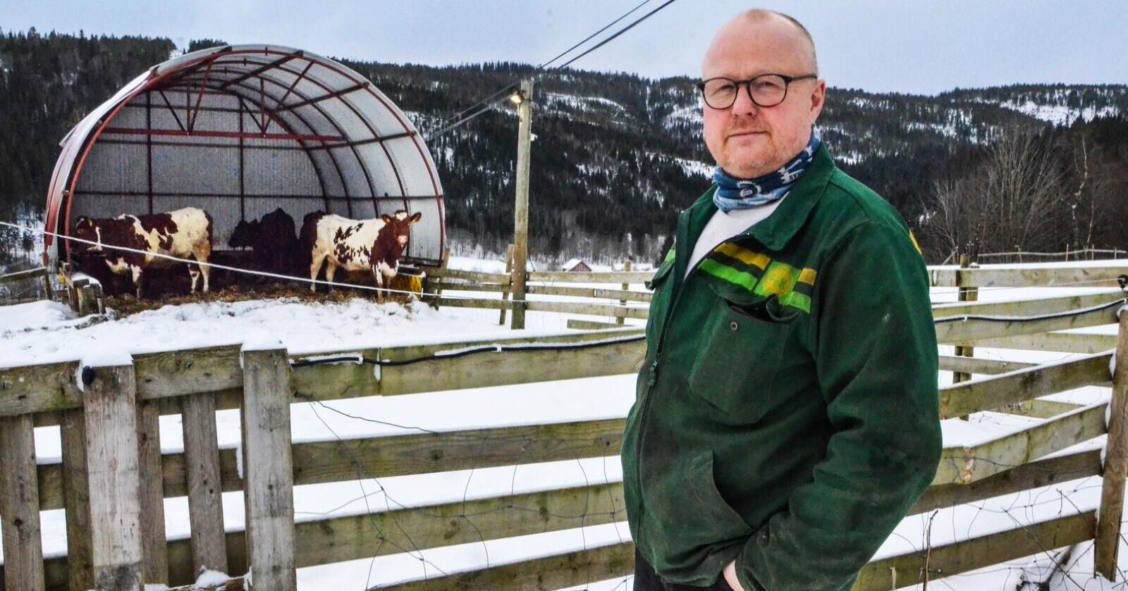 Fylkesleder i Trøndelag Bondelag, Petter Kimo, mener alt engasjement er bra, men at det er viktig med en klar forståelse om hvem som har ansvar for hva. Foto: Snorre Berg/Fosna-Folket