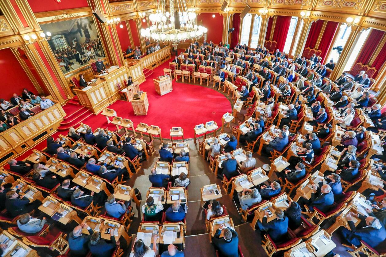 8. juni 2017 stemte stortingsrepresentantene over ny kommunestruktur. Foto: Heiko Junge / NTB scanpix
