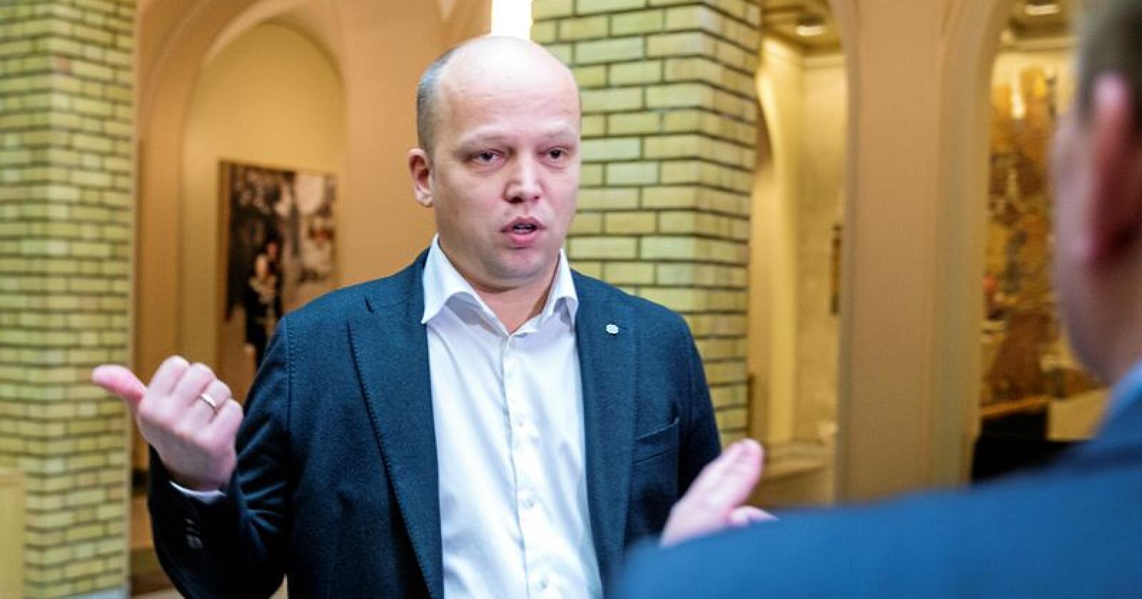 Sp-leder Trygve Slagsvold Vedum angrer ikke på sammenlikningen. Foto: Gorm Kallestad / NTB scanpix