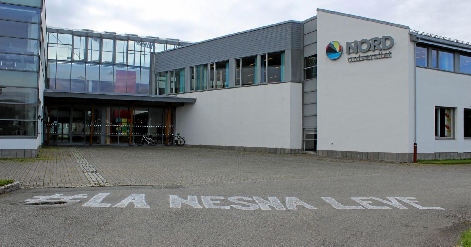 Sterkt engasjement: Nord universitet  sitt vedtak om å legge ned Campus Nesna, har ført til eit sterkt engasjement på Helgeland. Foto: Janne Grete Aspen