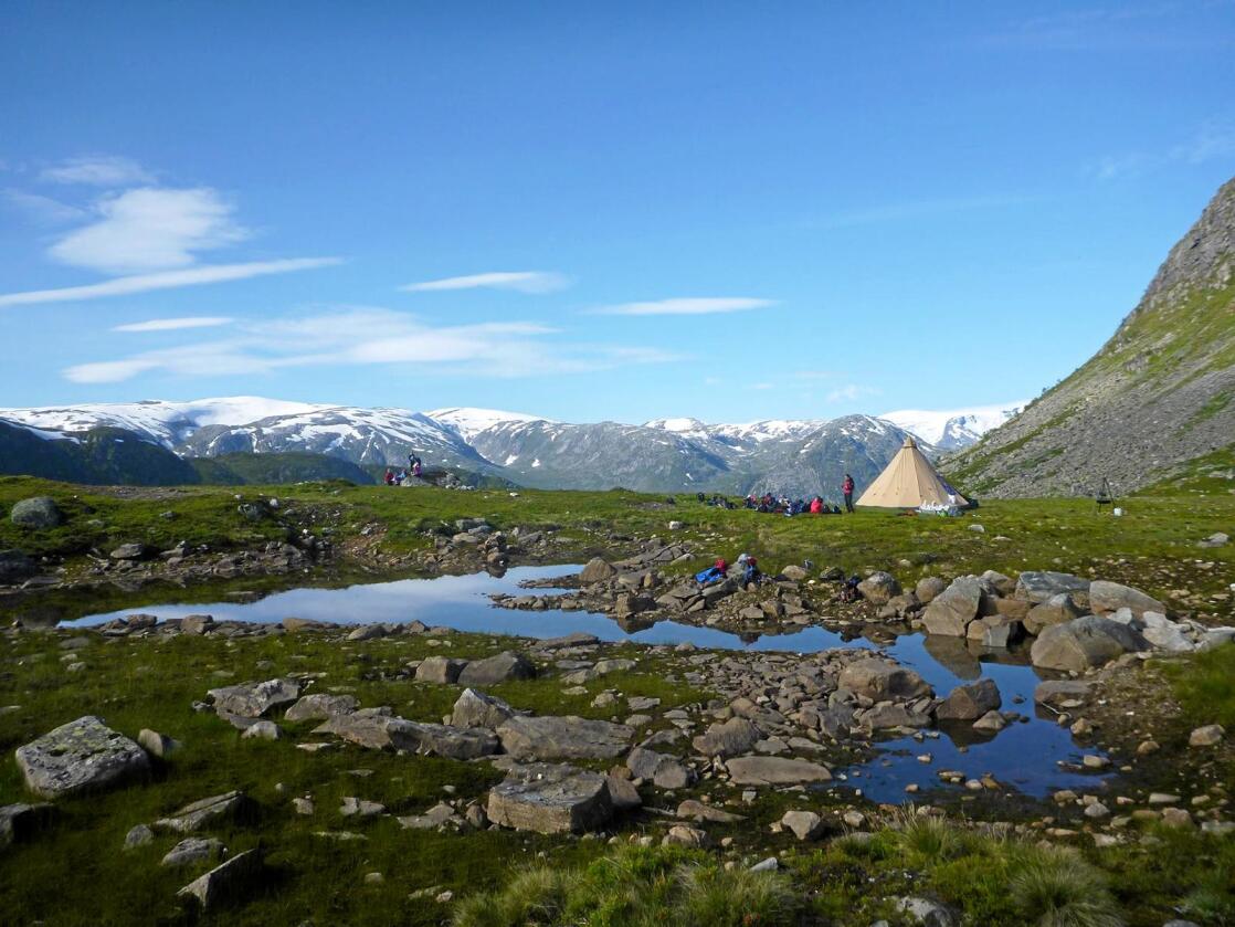 I underkant av 900 kvadratkilometer inngrepsfri natur gikk tapt i Norge i femårsperioden 2008–2012. Her fra Vanndalen med Jostedalsbreen nasjonalpark i bakgrunnen. Foto: Miljødirektoratet