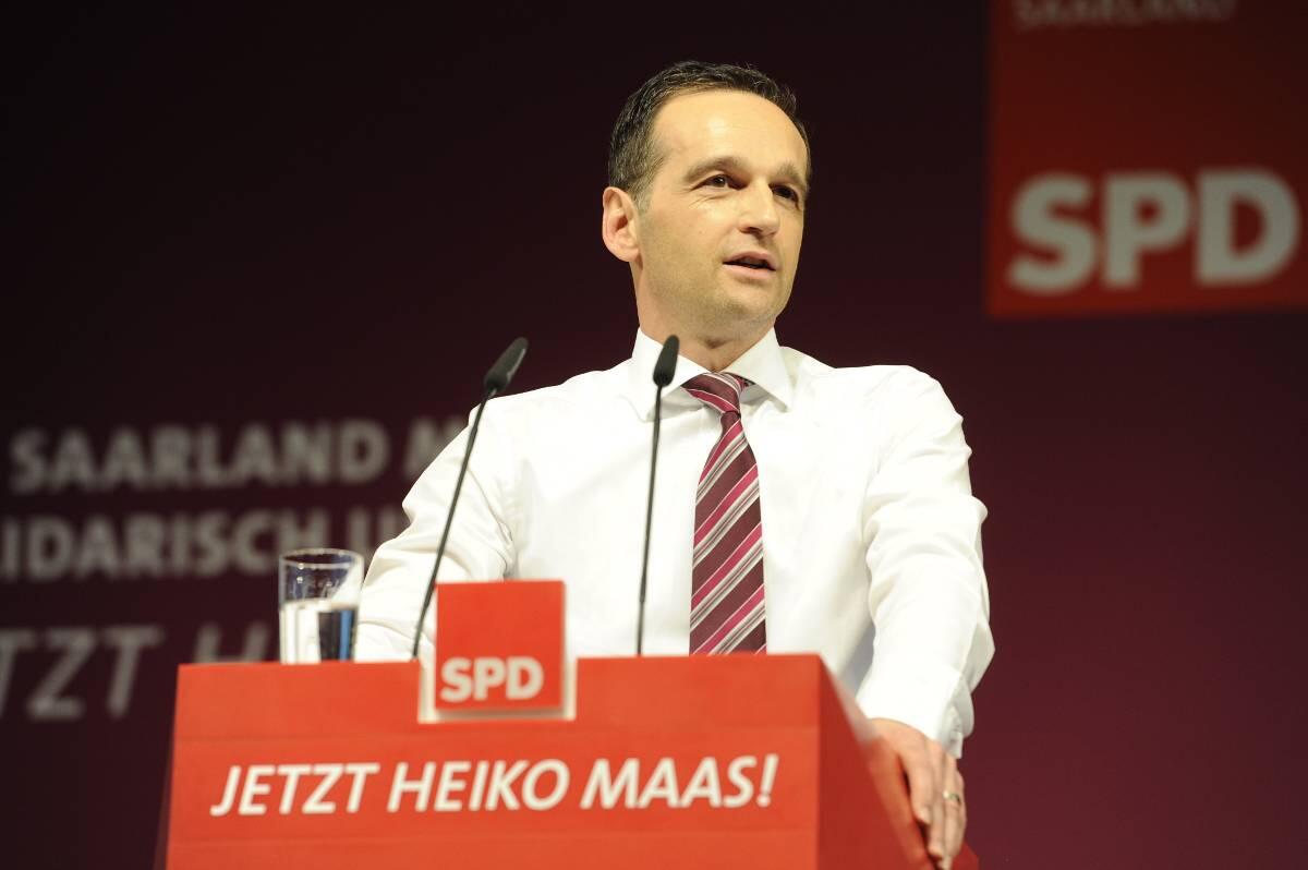 Haster ikke: Tysklands sosialdemokratiske justisminister Heiko Maas har ikke hastverk med å innføre datalagringsdirektivet i landets lovverk.