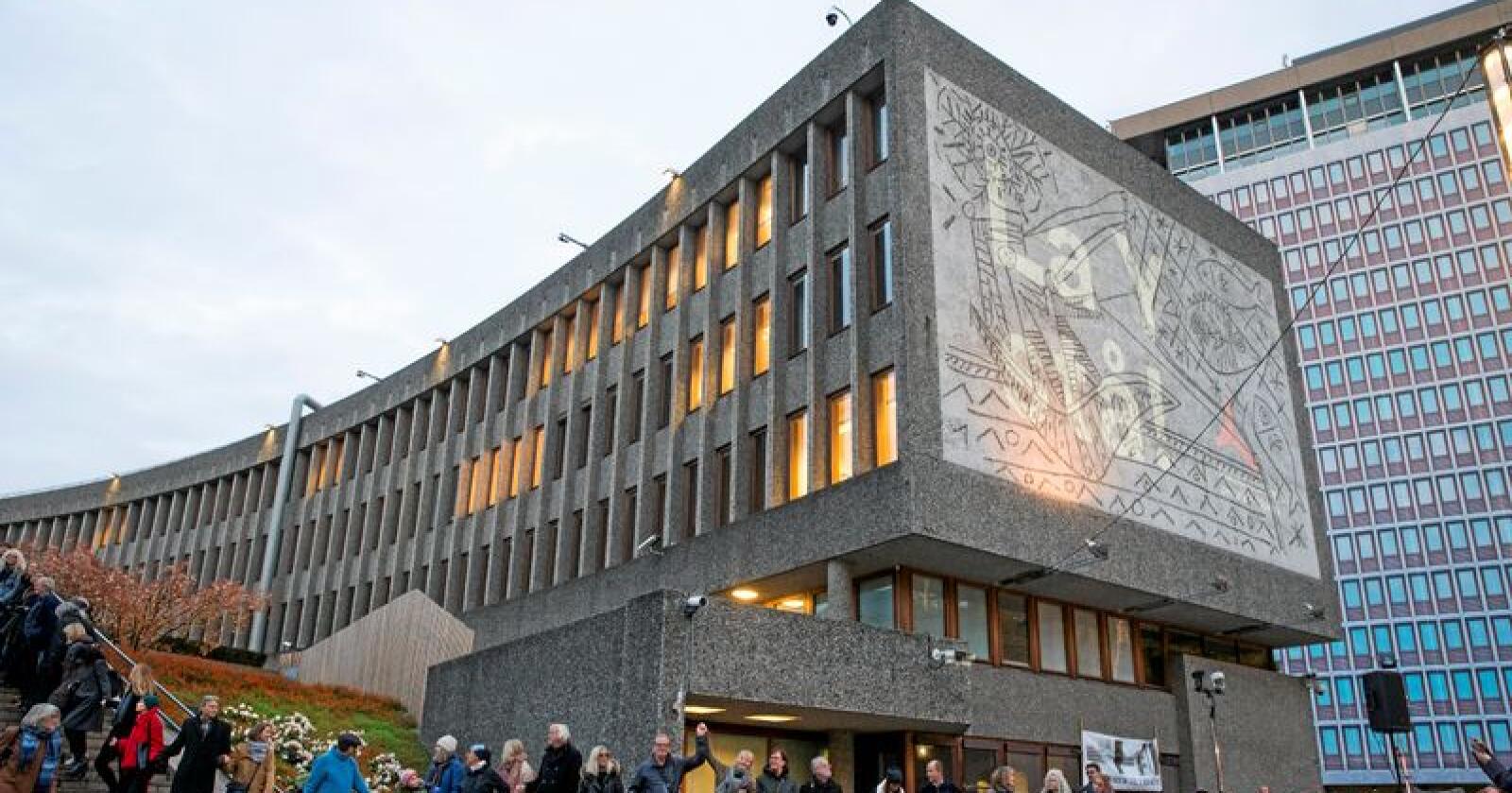 Picasso: Den kjente kunstneren Pablo Picasso har utsmykket Y-blokka i Oslo. Foto: Håkon Mosvold Larsen / NTB scanpix