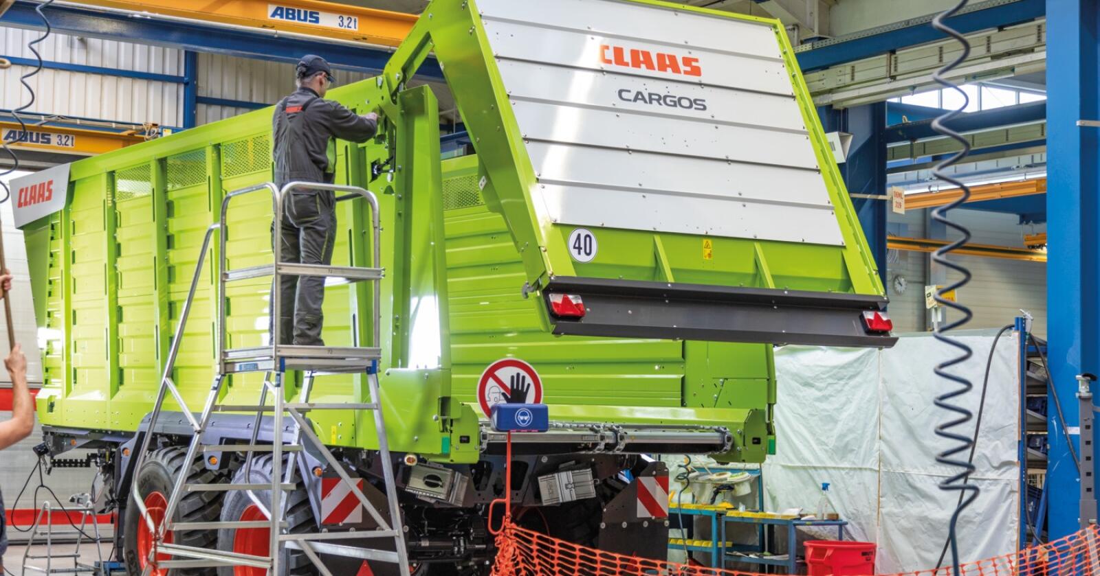 Avsluttes: Claas avslutter produksjonen av Cargos inneværende år, og vil bruke plassen i fabrikken på andre produkter.