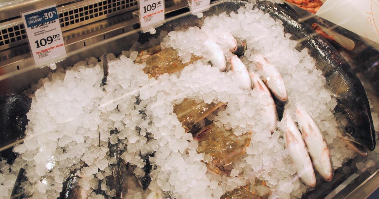 Norge ønsker å få solgt fisk på det britiske markedet. Handelsavtalen har vært utsatt lenge. Foto: Lars Bilit Hagen