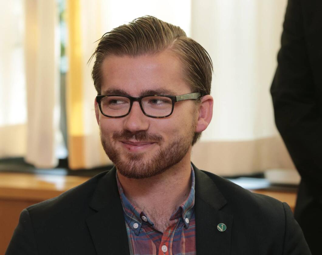 Venstres medlem i arbeids- og sosialkomiteen, Sveinung Rotevatn, er klar til å stemme for en ny arbeidsmiljølov selv om KrF stemmer mot. Foto: Liv Åserud / NTB scanpix
