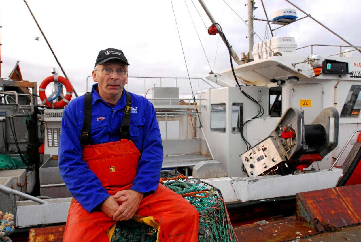 Lei nå: Leder i Kystfiskarlaget, Arne Pedersen, er nå lei av det han mener er stadige privatiseringsframstøt mot en naturressurs som lovgivningen sier er fellesskapets eiendom. Foto: Ingjerd Tjelle