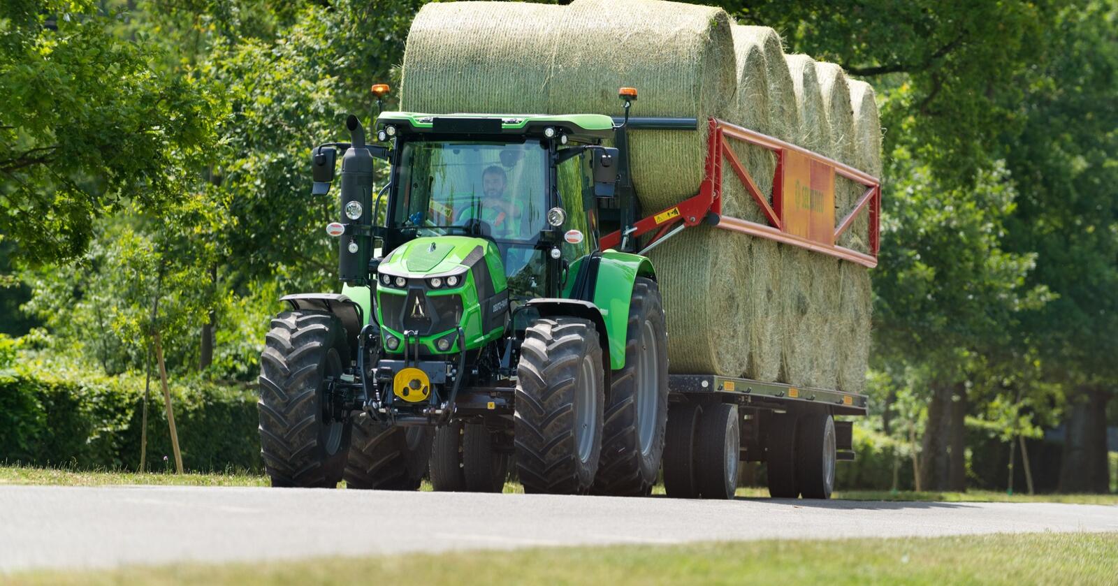 Aggresive: Deutz-Fahr er på offensiven i Danmark. 14 av 132 registrerte traktorer i september kom fra dette merket.