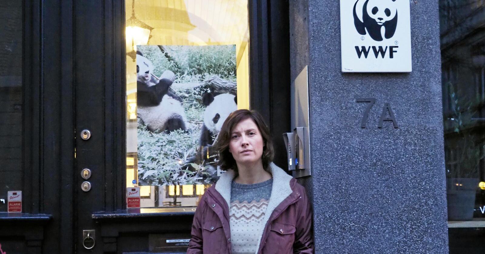 Ingrid Lomelde, miljøpolitisk leder i WWF, vil vite hvor grensa går i ulveforvaltningen. Foto: Siri Juell Rasmussen