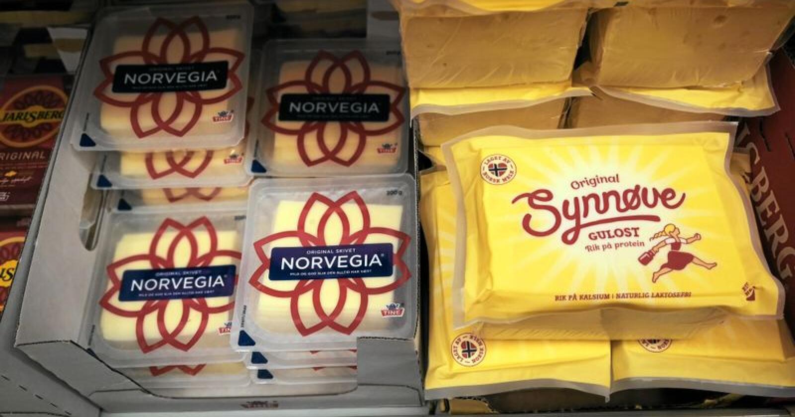 Synnøve Finden produserer ost på 120–125 millioner liter norsk melk. Foto: Jon-Fredrik Klausen