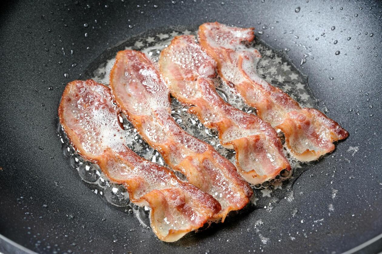 Får kritikk: Bacon er ikke bra, skriver leserbrevforfatteren. Foto: Colourbox