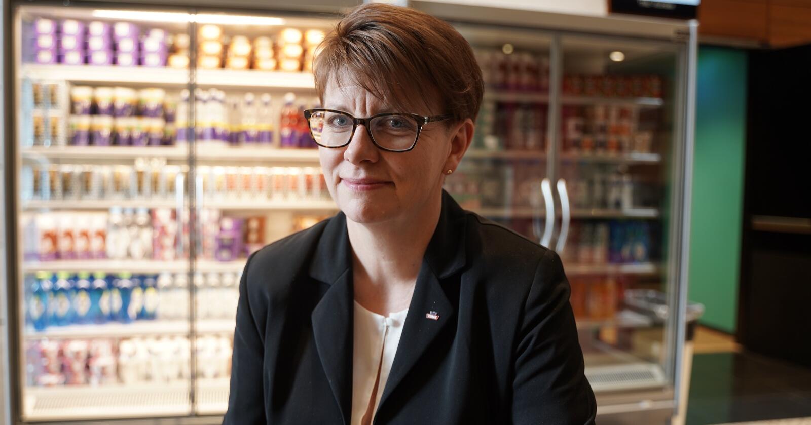 Marit Haugen, styreleder i Tine. Foto: Lars Bilit Hagen