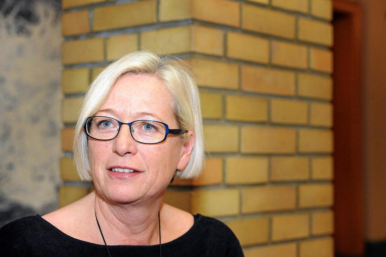 Ifølge en ny meningsmåling er Senterpartiets oppslutning i Sør-Trøndelag nesten dobbelt så høy som ved forrige stortingsvalg. Det gleder Sps parlamentariske leder Marit Arnstad. Foto: Siri Juell Rasmussen.