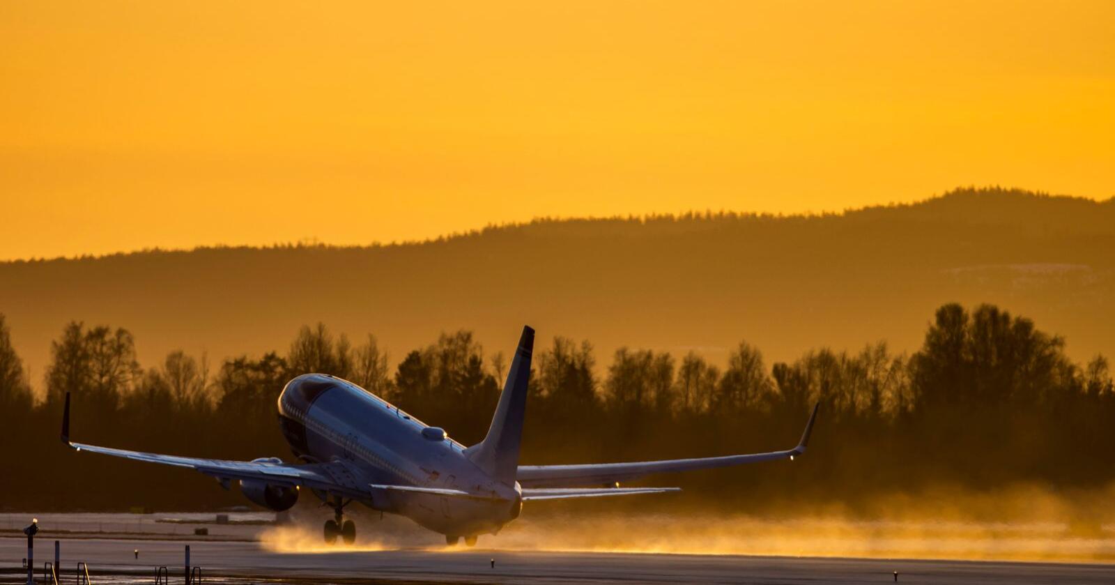 Naturvernforbundet og flere andre organisasjoner vil ha skroting av planene om en tredje rullebane ved Oslo Lufthavn. Foto: Håkon Mosvold Larsen / NTB