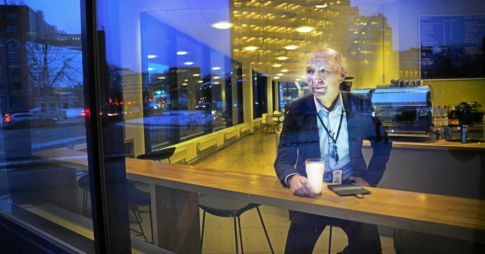 Gunnar Hovland, konsernsjef i Tine. Foto: Siri Juell Rasmussen