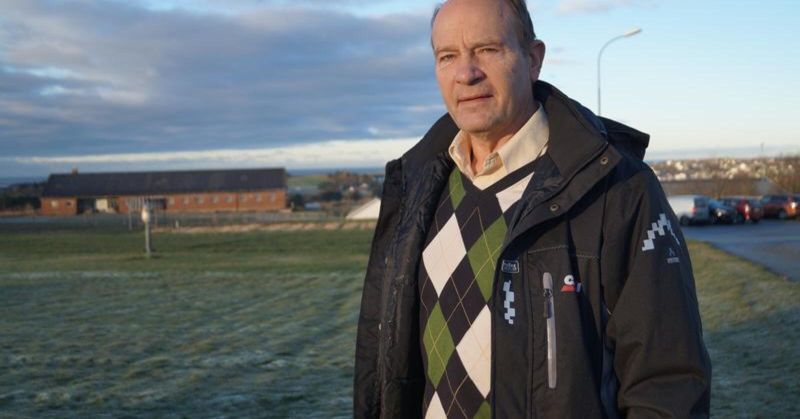 Leder Olaf Gjedrem i Jordvernforeningen i Rogaland. (Foto: Sjur Håland/ Bondevennen)
