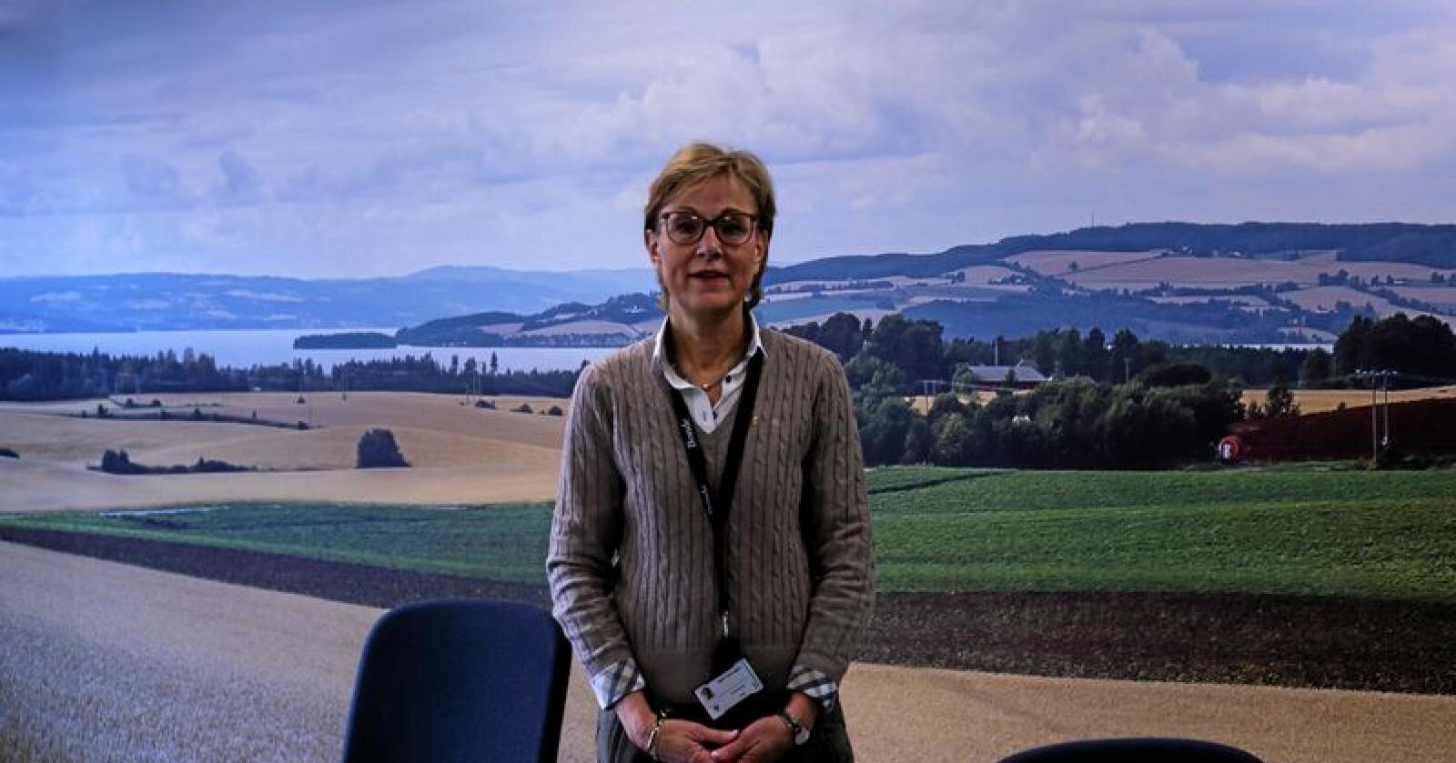 Sigrid Hjørnegård, generalsekretær i Bondelaget. Foto: Michael Brøndbo