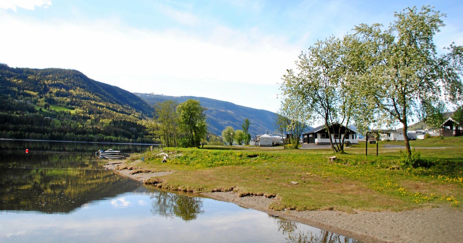 På bildet er Mageli camping i Øyer kommune. Foto: Lars Bilit Hagen 