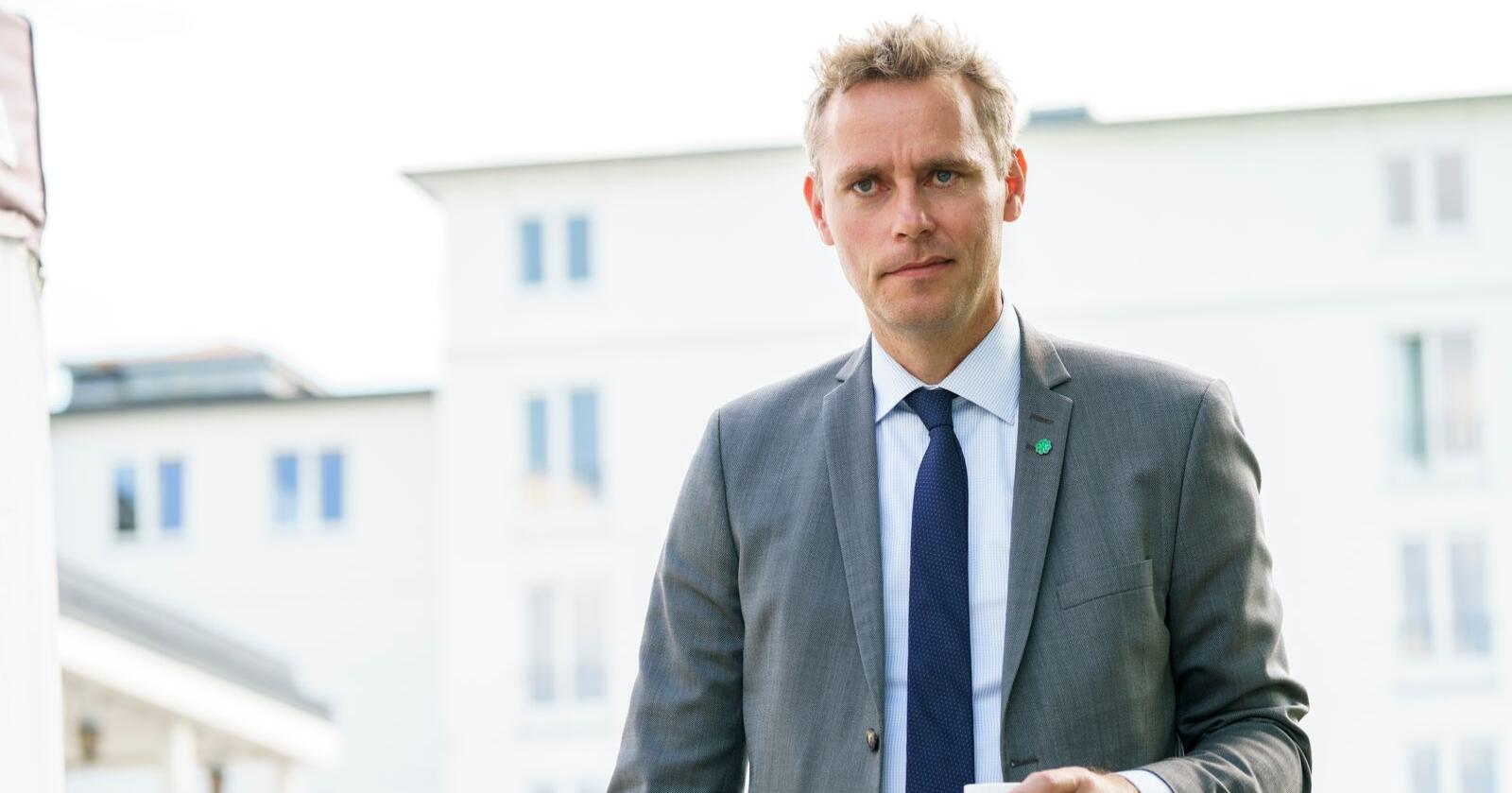 Høyere utdanningsminister Ola Borten Moe i Senterpartiet. Foto: Torstein Bøe / NTB
