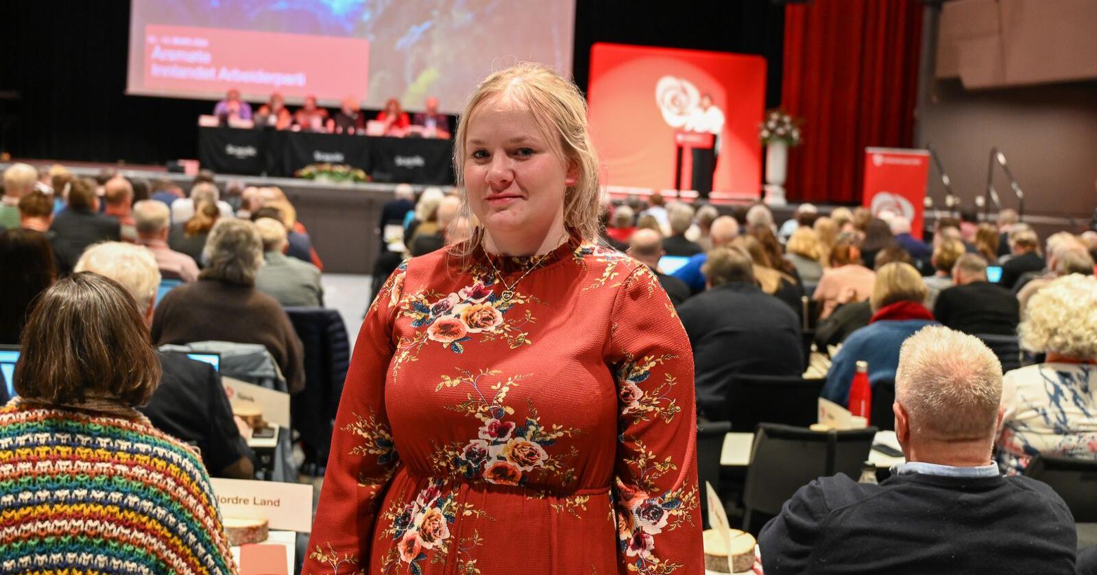 Therese Rudi er usikker på om hun vil fortsette å være medlem i Arbeiderpariet etter at hun ble vraket av nominasjonslista i Ringebu AP. Foto: Stig Odenrud, Gudbrandsdølen Dagningen